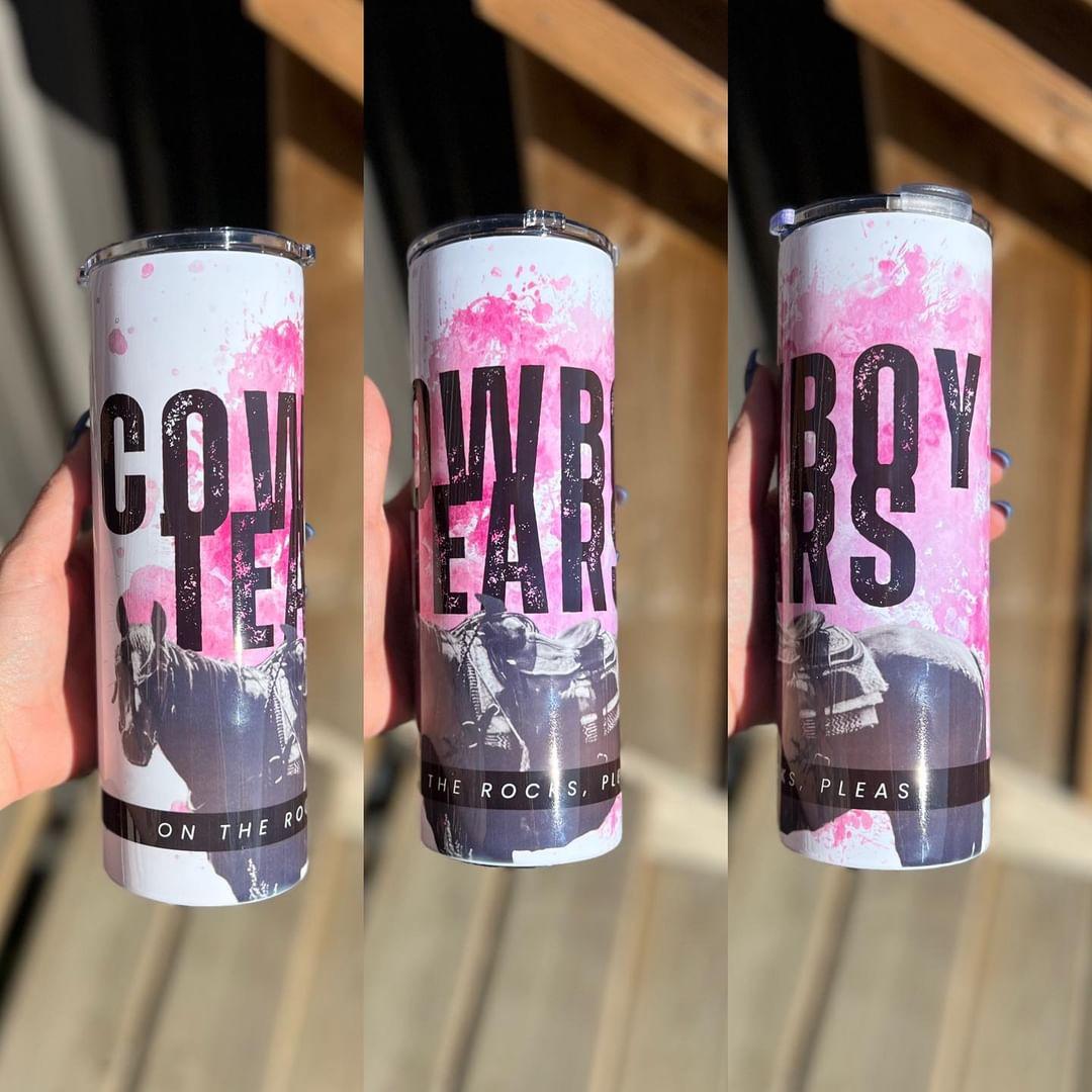 COWBOY TEARS TUMBLER